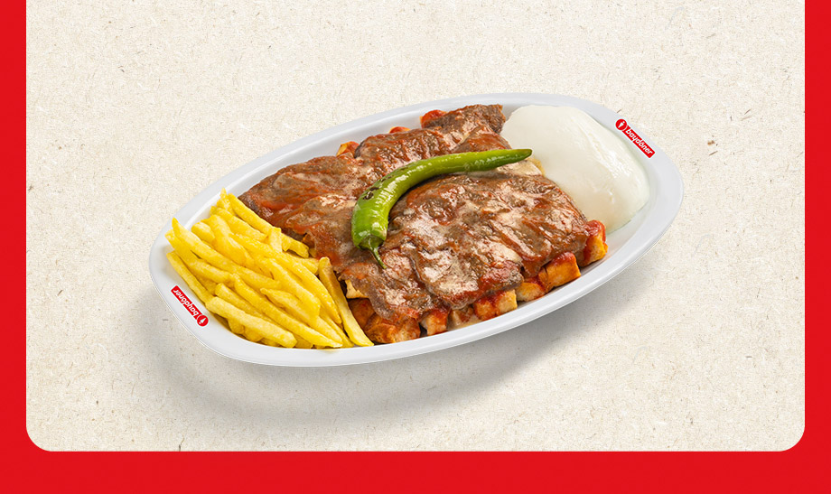 Kızarmış Patatesli İskender