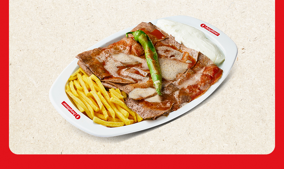 Kızarmış Patatesli İskender